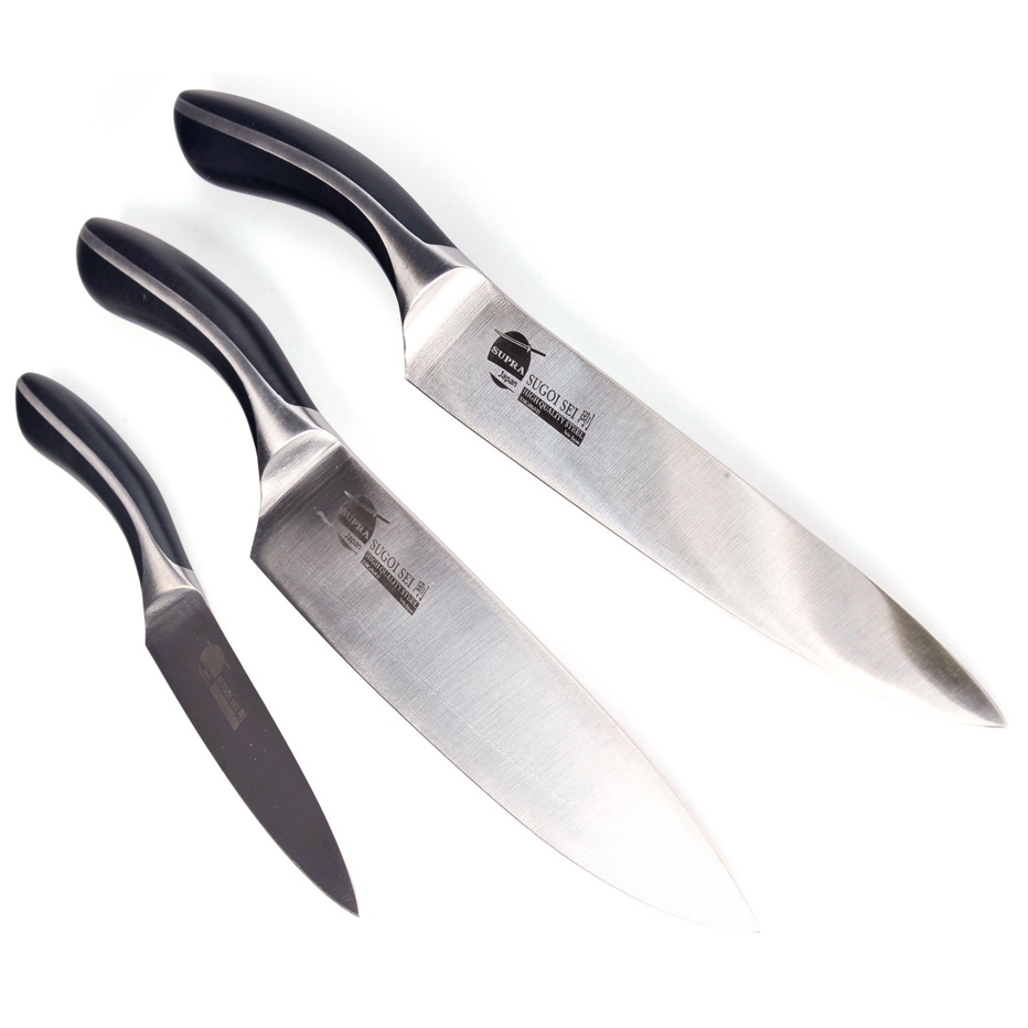 Набор японских кухонных ножей SUGOI SEI 3 предмета