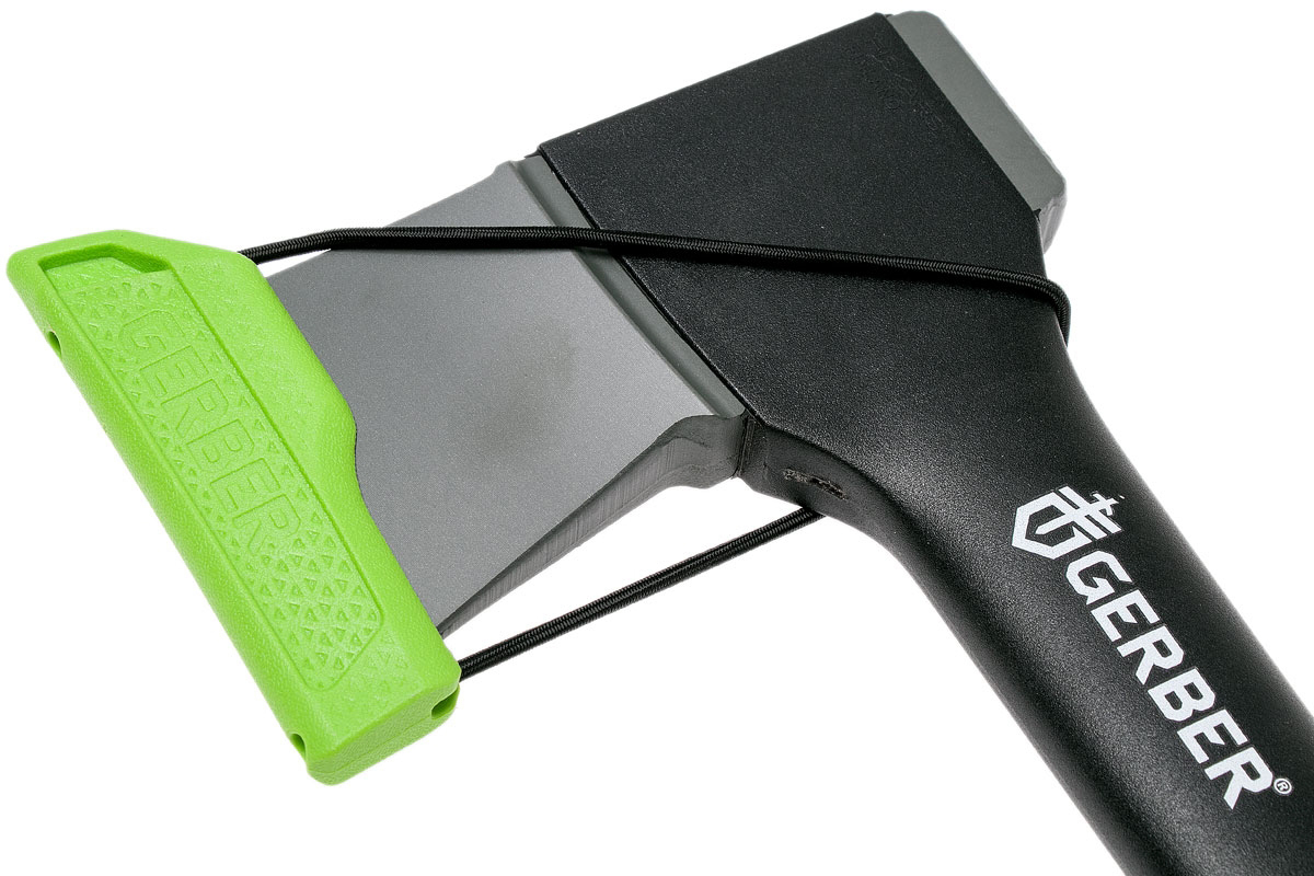 фото Топор gerber freescape hatchet, кованая сталь, рукоять термопластик grn, чёрно-зеленый