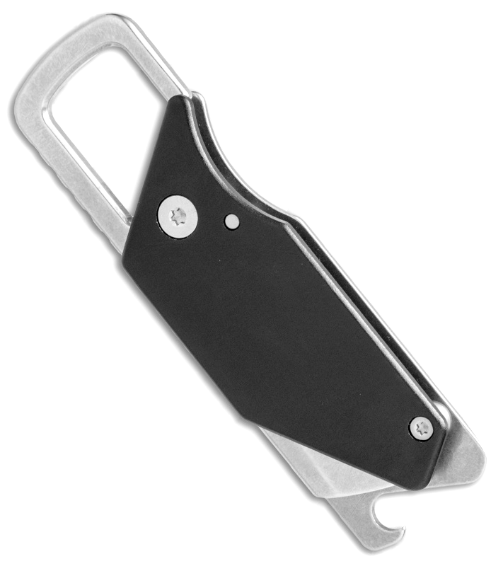 фото Складной нож sinkevich design pub - kershaw 4036blk, сталь клинка 8cr13mov (stonewashed), рукоять алюминий/сталь