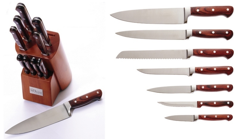 Набор 10 кухонных ножей Ontario