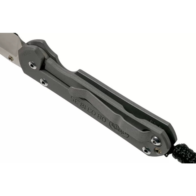 фото Складной нож chris reeve small sebenza 21, сталь s35vn, рукоять титановый сплав, гравировка астронавт на луне