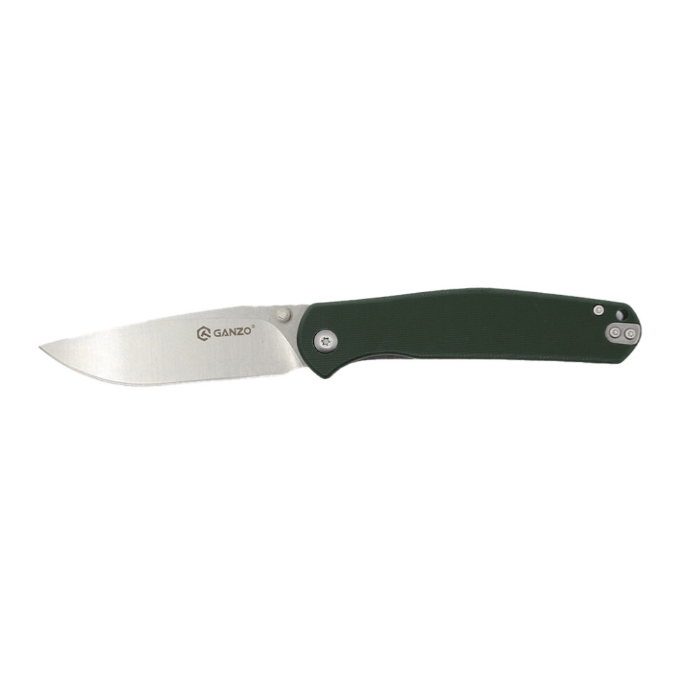 фото Складной нож ganzo g6804-gr, зеленый
