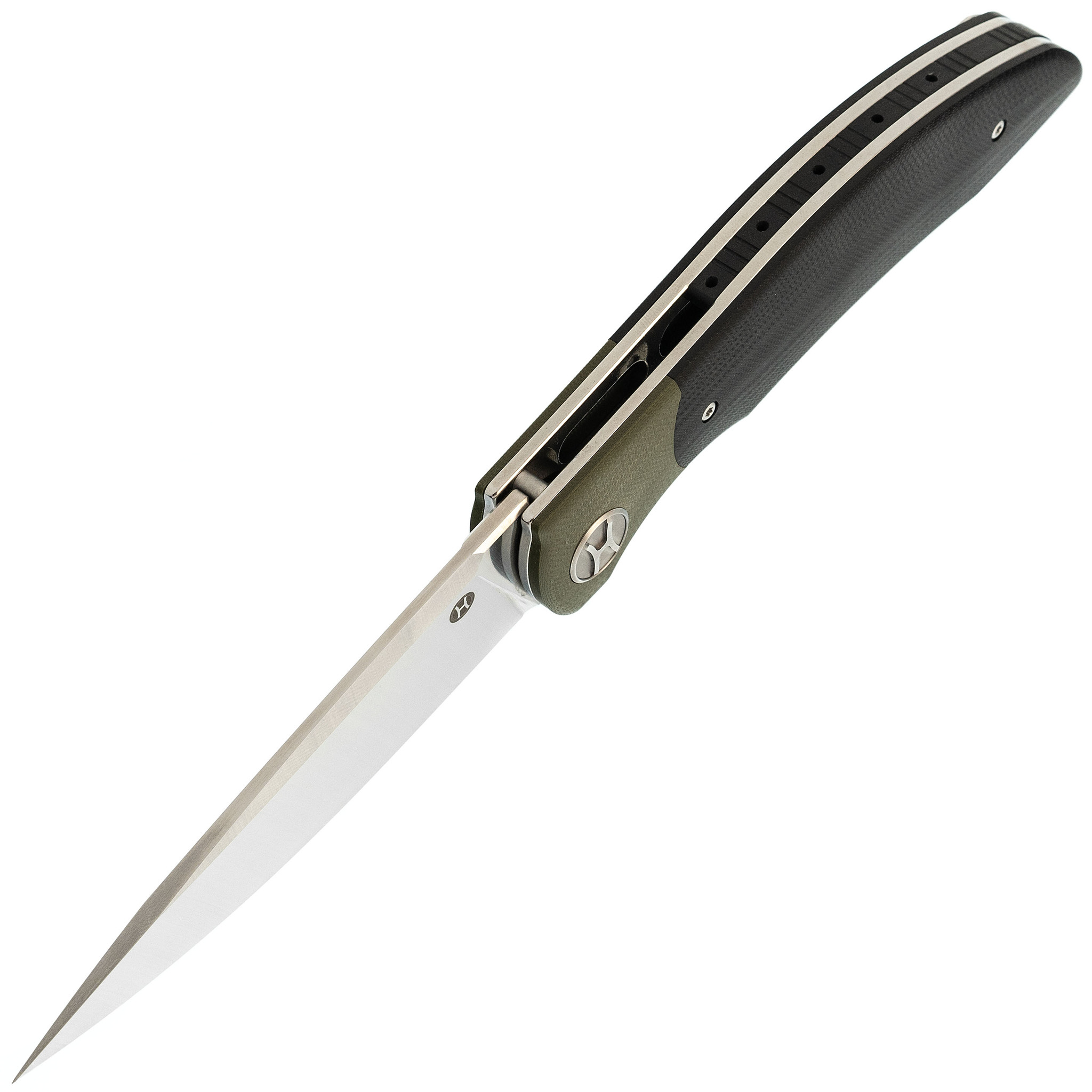фото Большой складной нож honor tirex black, сталь d2, рукоять g10