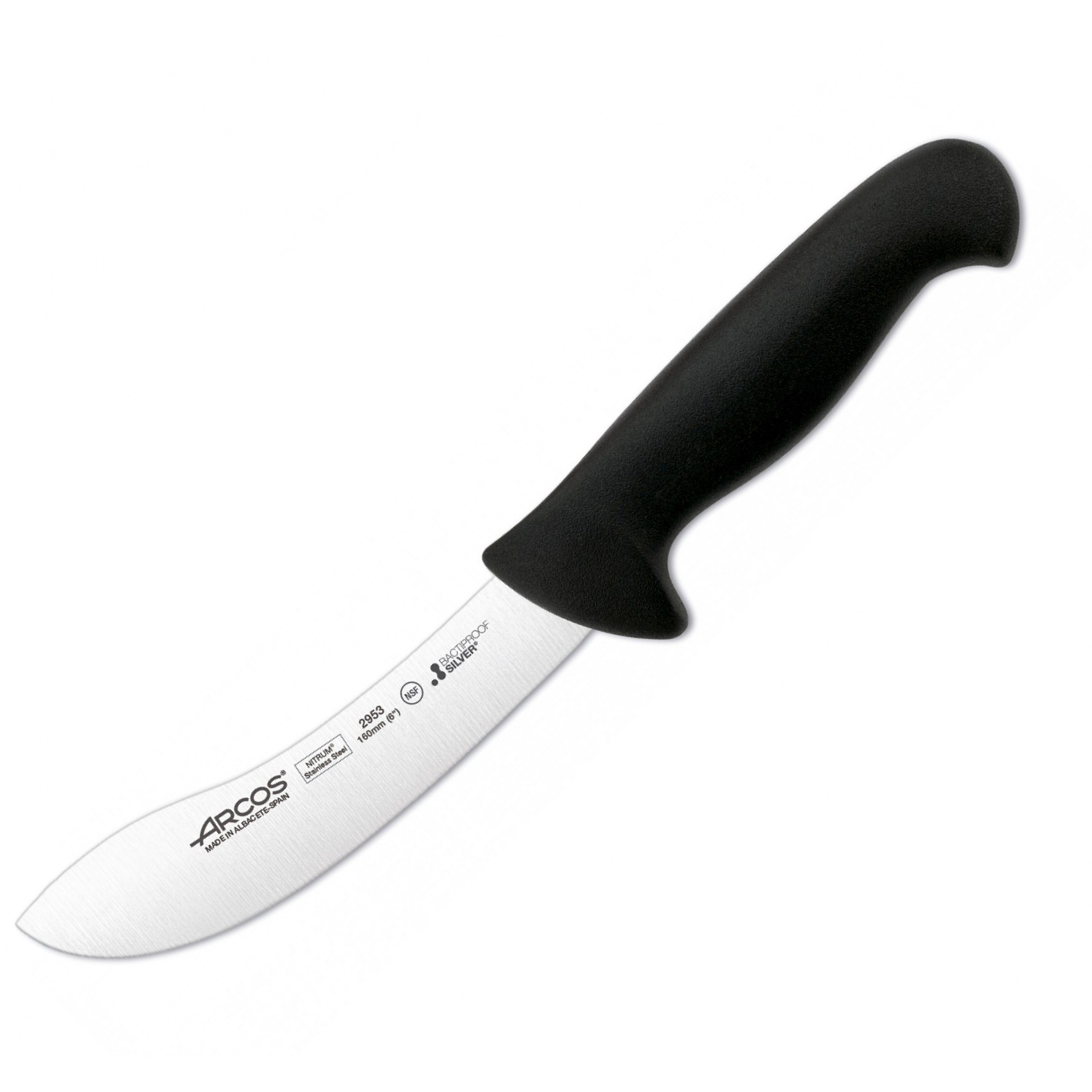 Нож для разделки 2900 295325, 160 мм, черный