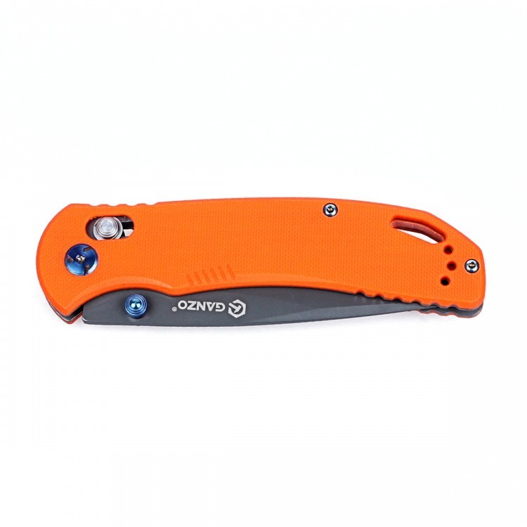 фото Складной нож ganzo g7533-or, оранжевый