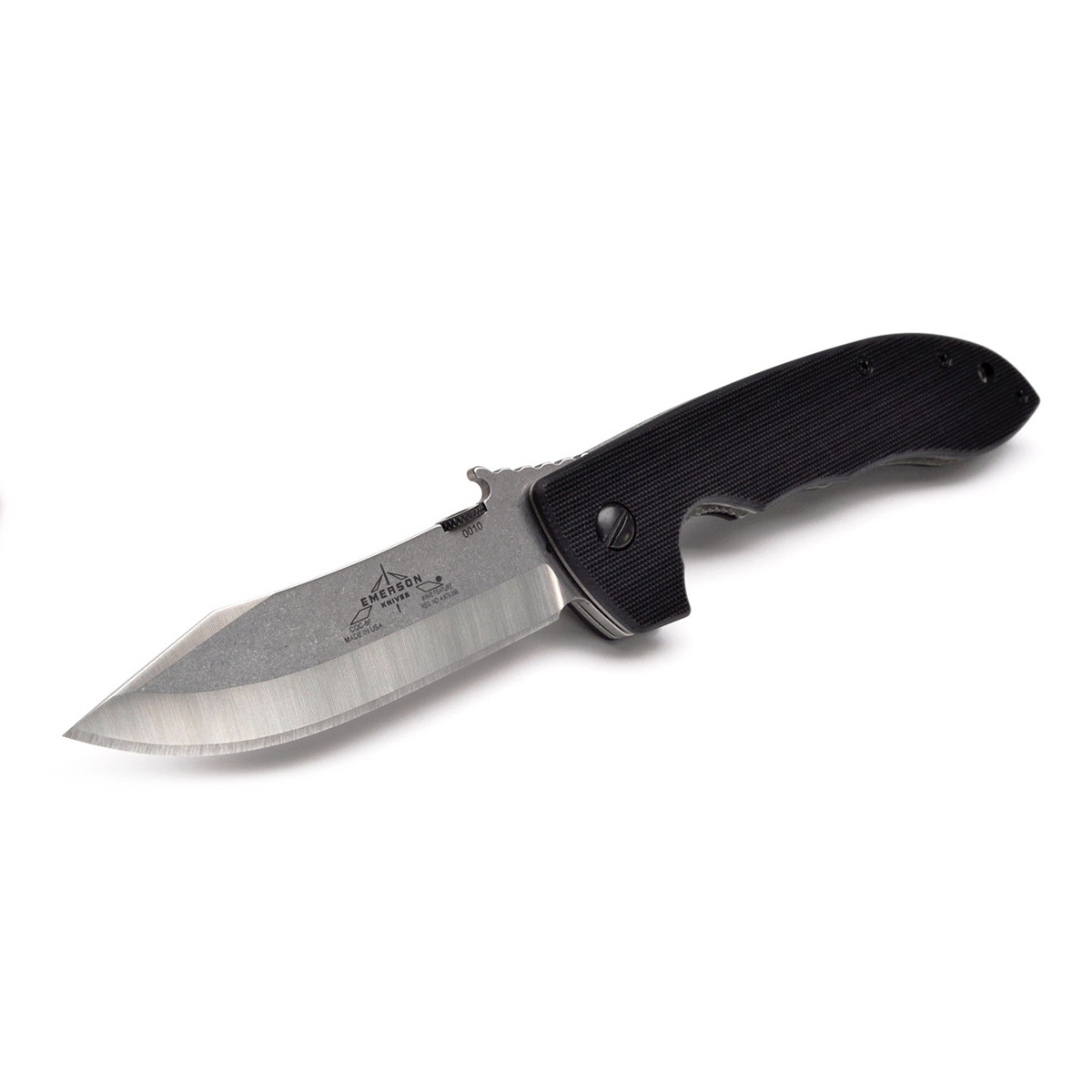 фото Складной нож super cqc-8 sf emerson, сталь 154cm, рукоять g-10/титан