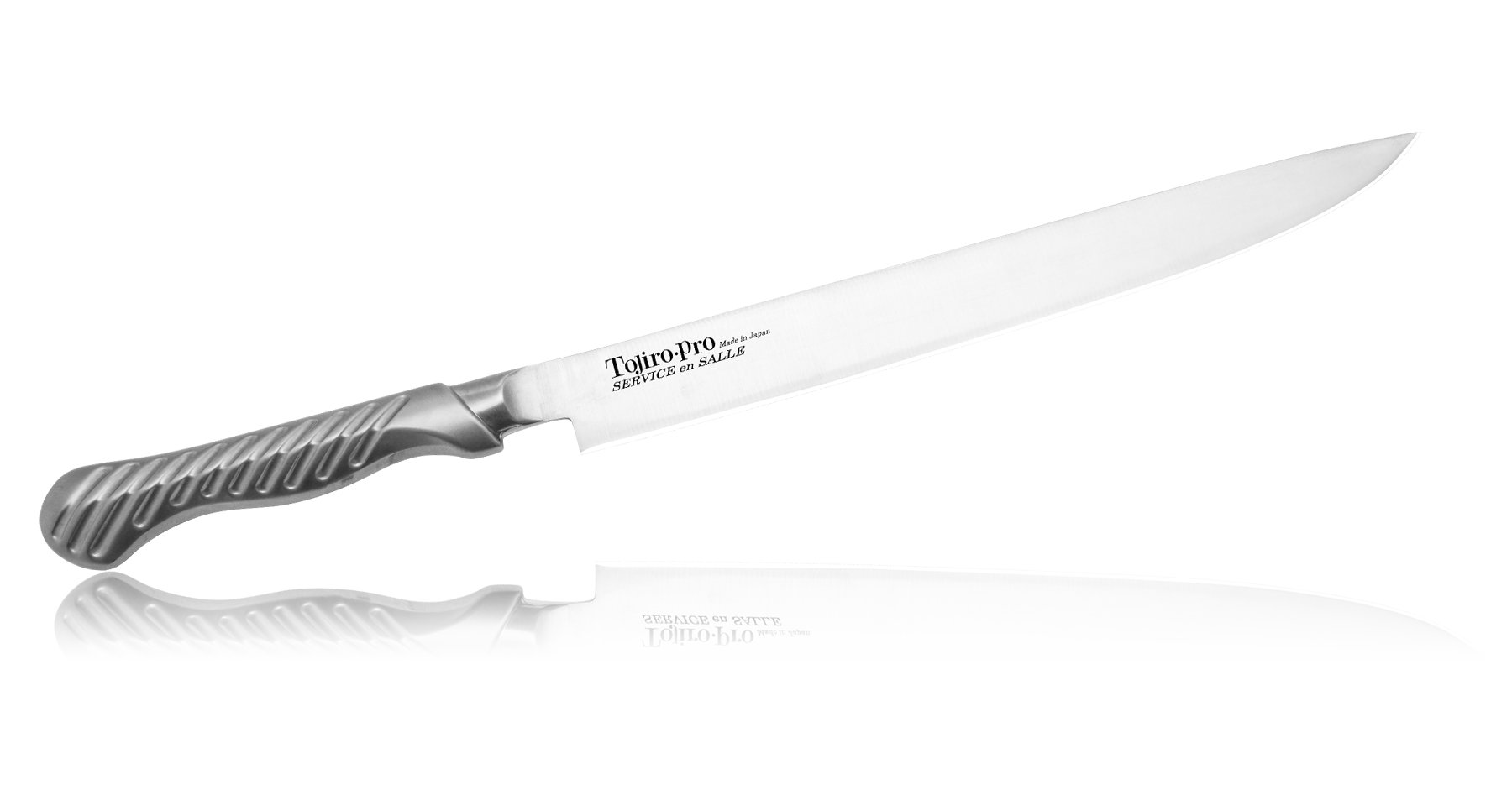 фото Нож универсальный сервисный service knife tojiro, fd-704, сталь aus-8, серый