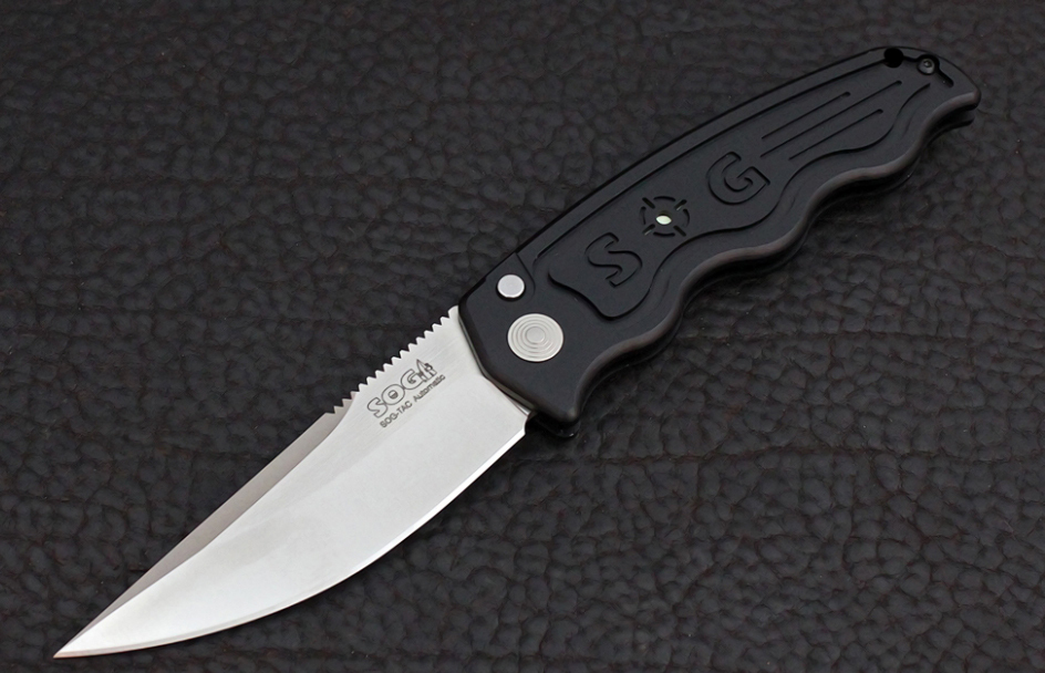 

Складной автоматический нож SOG-TAC ST01, сталь Aus 8, рукоять алюминий