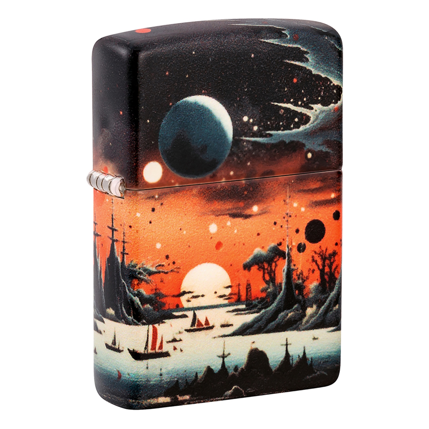 Зажигалка ZIPPO Galactic Landscape Design с покрытием 540 Matte, латунь/сталь, разноцветная, матовая, 38x13x57 мм
Зажигалка ZIPPO Galactic Landscape Design с покрытием 540 Matte, латунь/сталь, разноцветная, матовая, 38x13x57 мм
