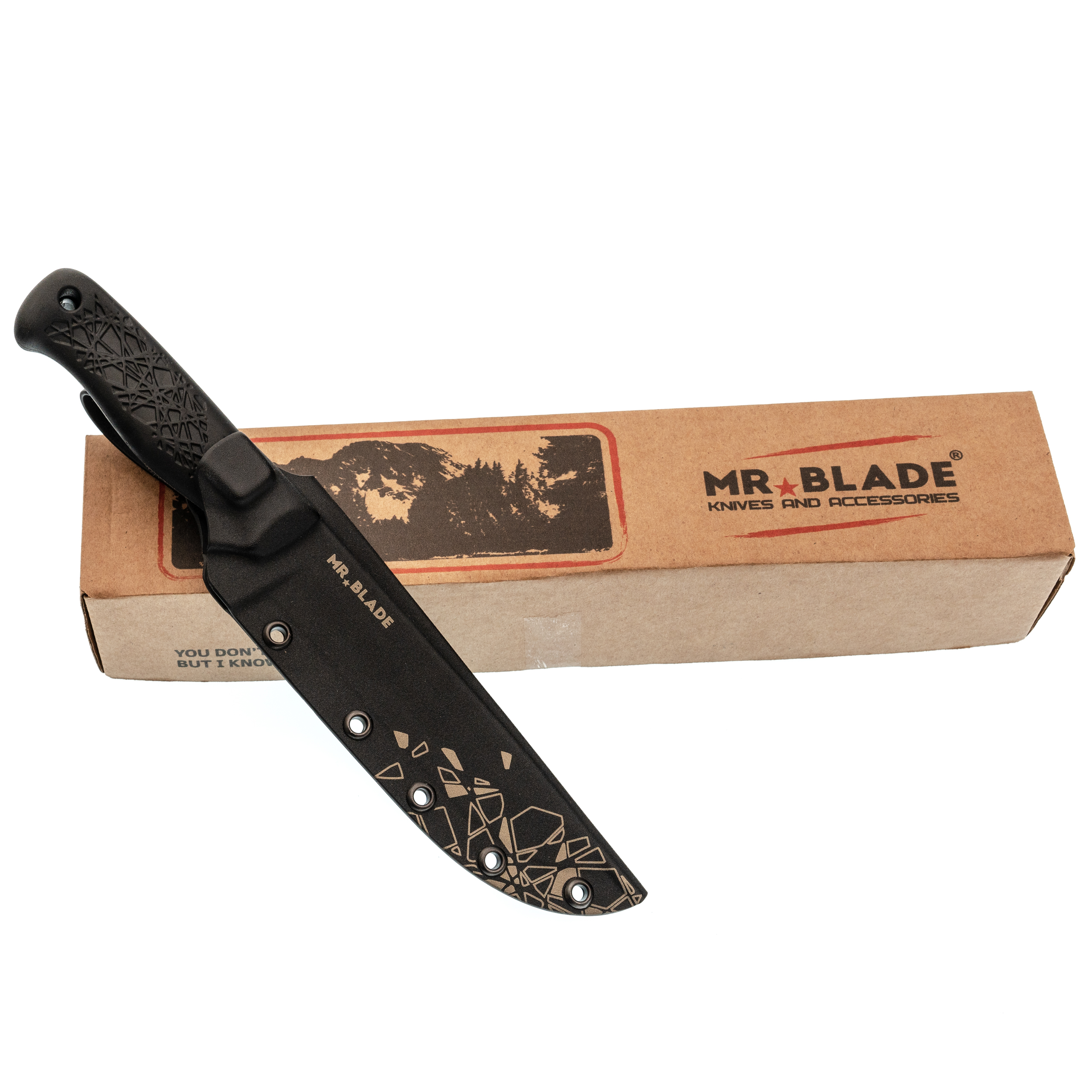 фото Нож b-15 mr.blade, сталь 95х18, рукоять эластрон