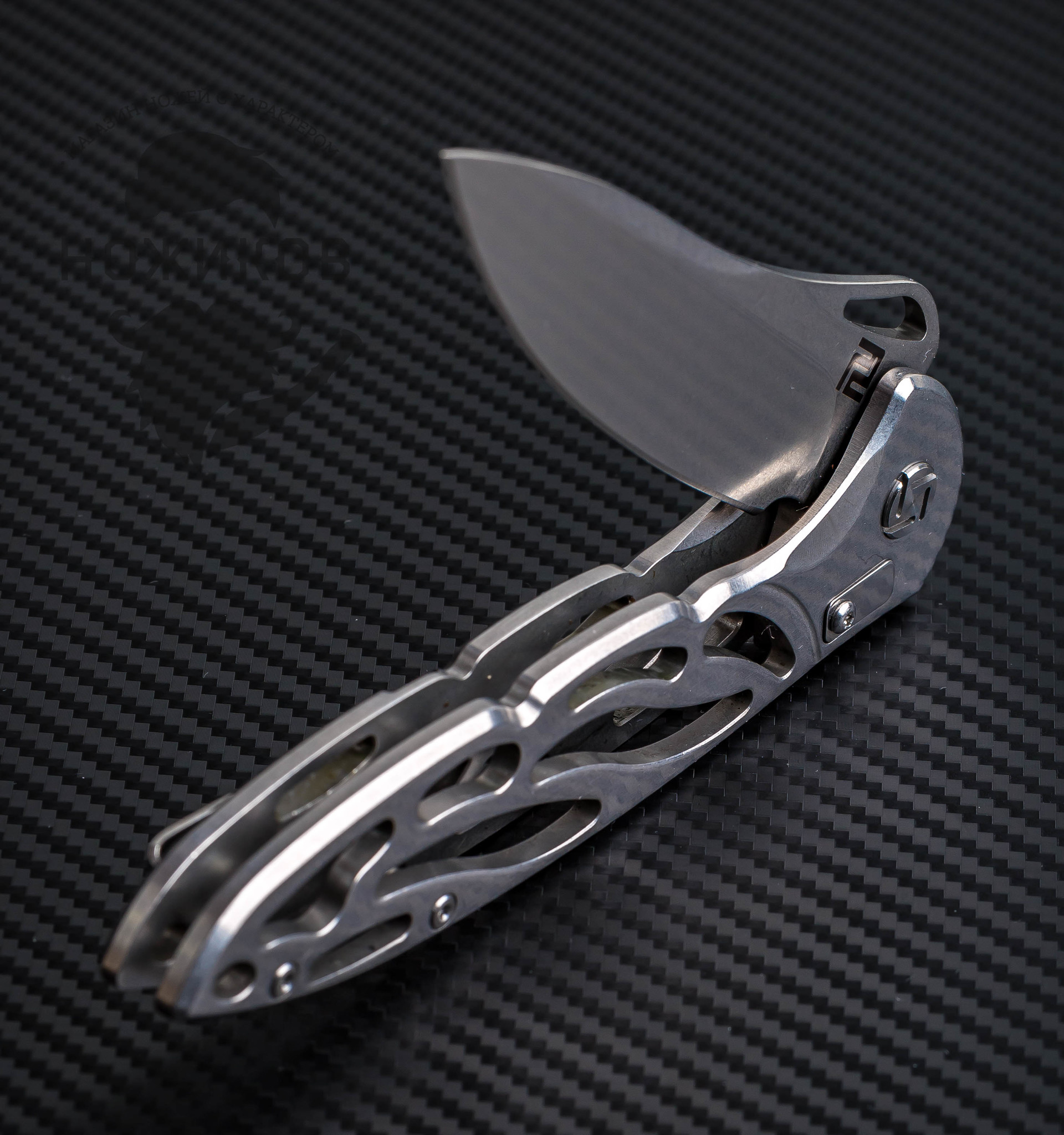 Складной нож Artisan Dragonfly, сталь D2, сталь