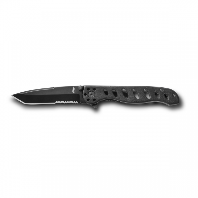 Нож Tactical Evo Large Tanto, прямое-серрейторное лезвие