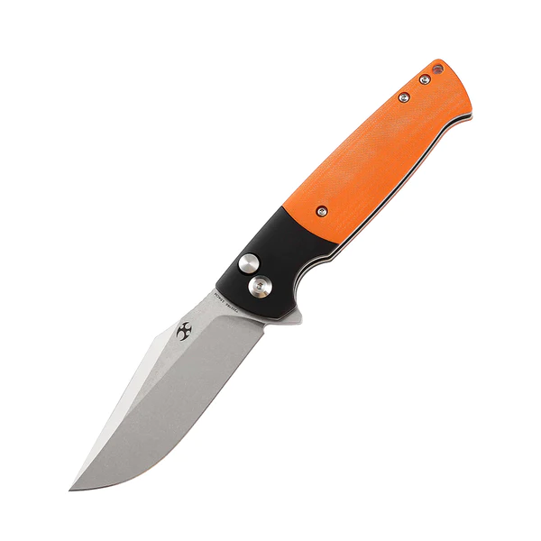 фото Складной нож shikari sbl kansept, сталь 154cm, рукоять g10, оранжевый kansept knives