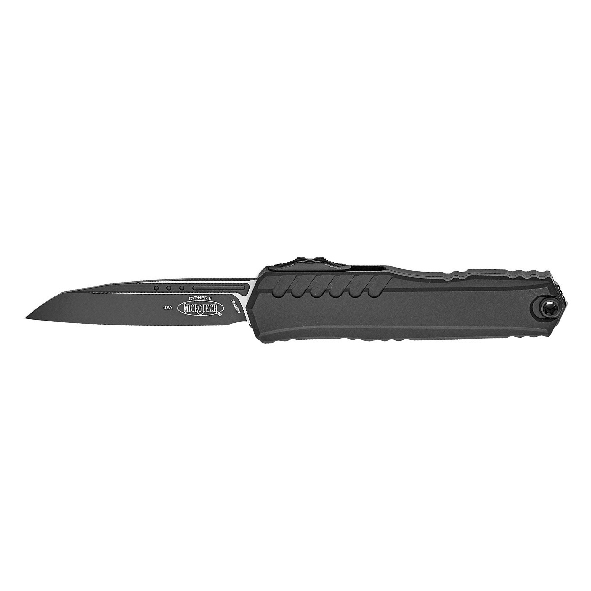 Автоматический нож Microtech Cypher II S/E, сталь M390, рукоять алюминий, черный
Автоматический нож Microtech Cypher II S/E, сталь M390, рукоять алюминий, черный