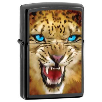 Зажигалка ZIPPO Leopard Ebony, латунь с ник.-хром.покрыт., серебр.,глянц.,36х56х12мм Зажигалка ZIPPO Leopard Ebony, латунь с ник.-хром.покрыт., серебр.,глянц.,36х56х12ммЗажигалки Zippo<br>Зажигалка ZIPPO Leopard Ebony, латунь с никеле-хромовым покрытием, серебряный, глянцевая, 36х56х12 мм<br>