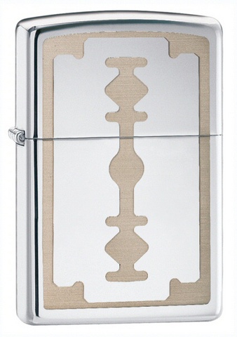 Зажигалка ZIPPO Razor High Polish Chrome, латунь с никеле-хром. покрыт.,серебр.,глянц.,36х56х12мм Зажигалка ZIPPO Razor High Polish Chrome, латунь с никеле-хром. покрыт.,серебр.,глянц.,36х56х12ммЗажигалки Zippo<br>Зажигалка ZIPPO Razor High Polish Chrome, латунь с никеле-хромовым покрытием, серебряный, глянцевая, 36х56х12 мм<br>