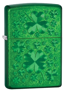 Зажигалка ZIPPO Clover, латунь с покрытием Meadow™, зелёный, глянцевая с гравировкой, 36х12x56 мм Зажигалка ZIPPO Clover, латунь с покрытием Meadow™, зелёный, глянцевая с гравировкой, 36х12x56 ммЗажигалки Zippo<br>Зажигалка ZIPPO Clover, латунь с покрытием Meadow™, зеленый, глянцевая с гравировкой, 36х12x56 мм<br>