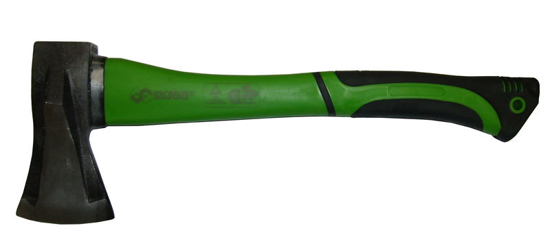 фото Топор колун с короткой фиберглассовой ручкой, 1000 гр. skrab