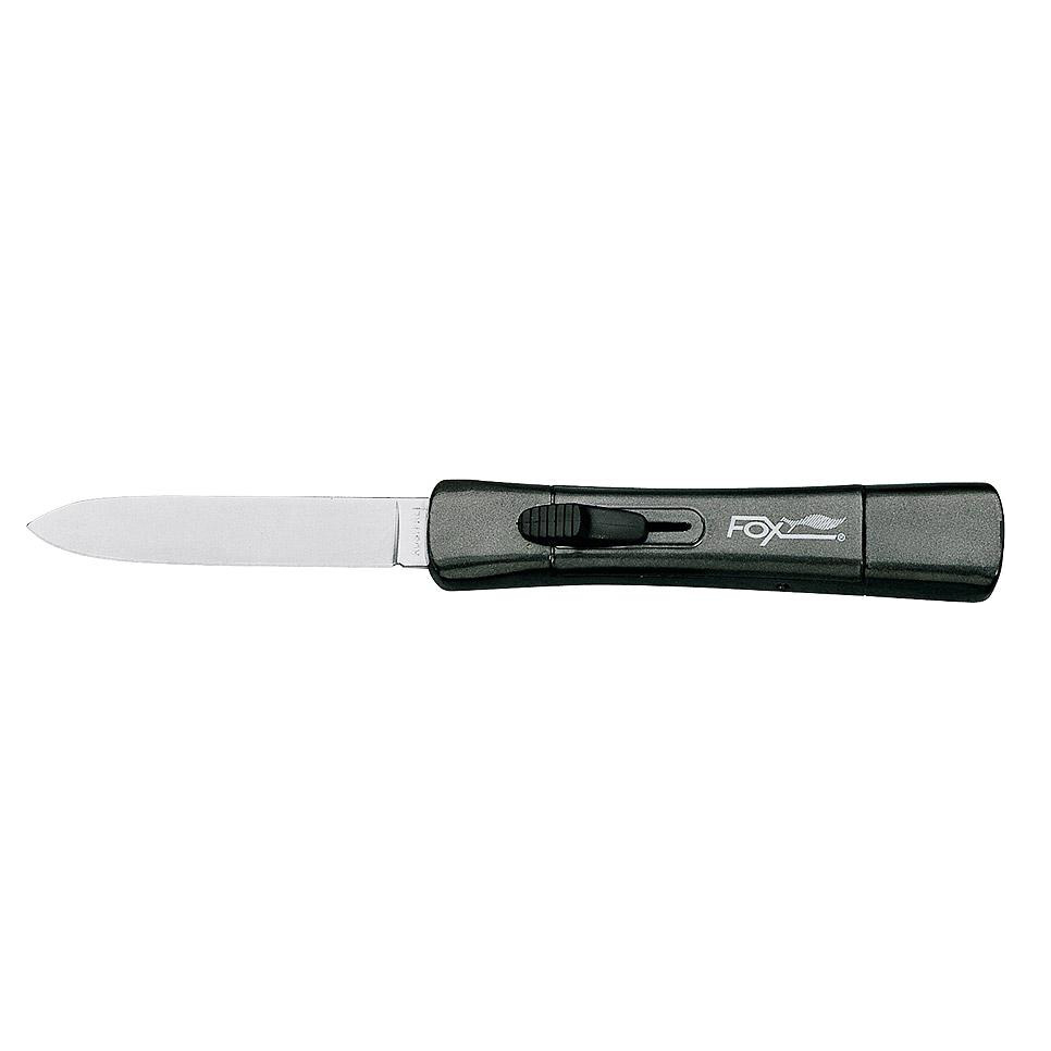 фото Складной нож fox concord, сталь 420нс, рукоять 6061 t-6 aluminium, чёрный