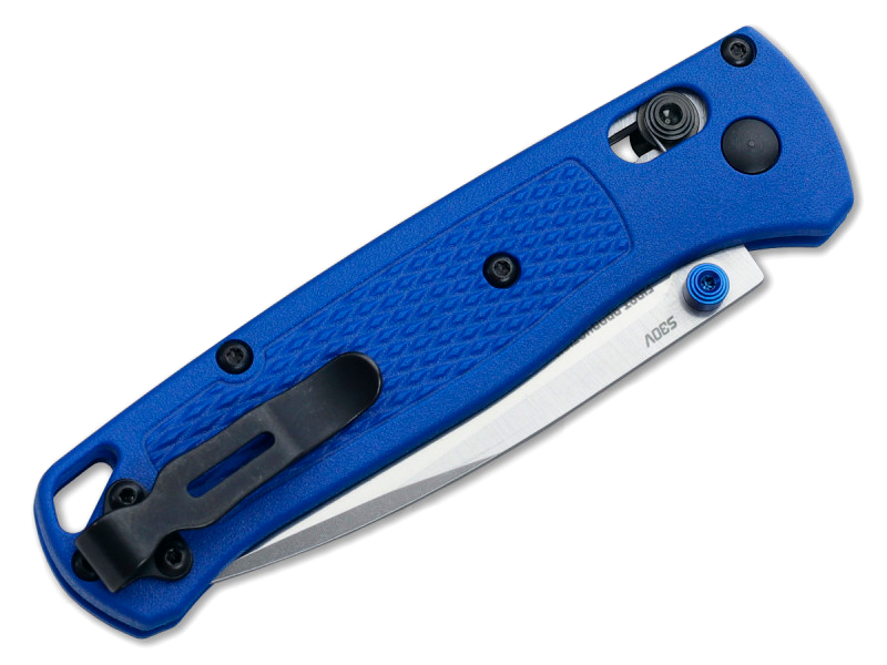 фото Нож складной benchmade bugout blue 535, сталь s30v, рукоять пластик