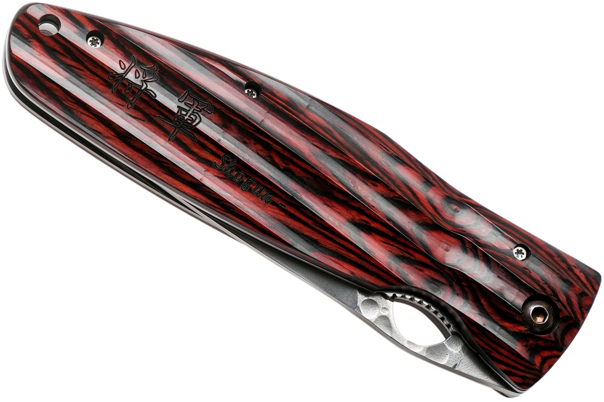 фото Складной нож mcusta tokugawa mc-0183g, сталь spg2 , рукоять pakka wood
