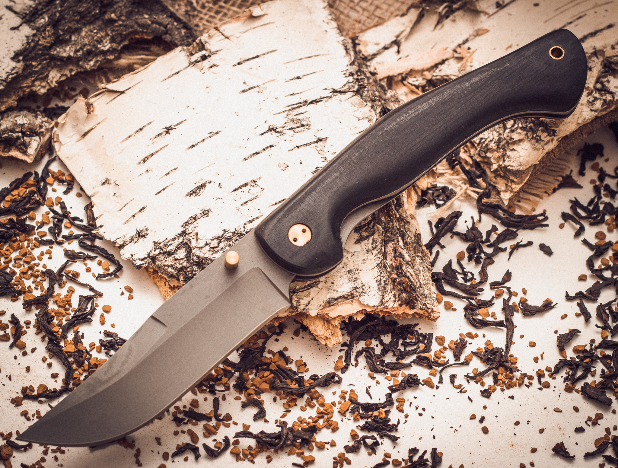 фото Складной нож азиат, сталь 95х18, граб марычев