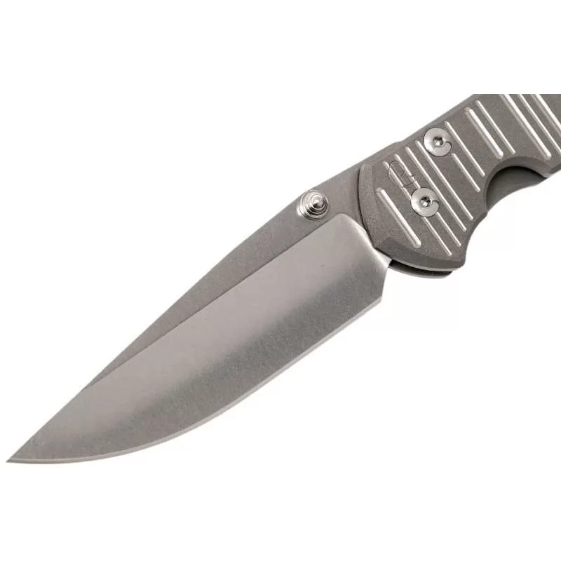 фото Складной нож chris reeve large sebenza 21 think twice, сталь s35vn, рукоять титановый сплав
