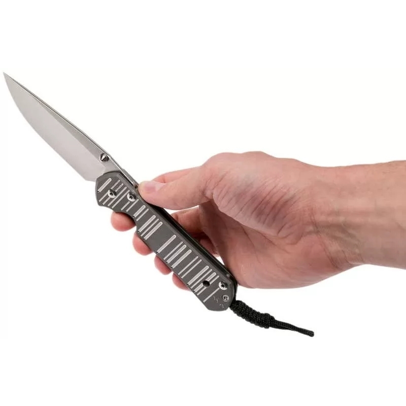 фото Складной нож chris reeve large sebenza 21 think twice, сталь s35vn, рукоять титановый сплав