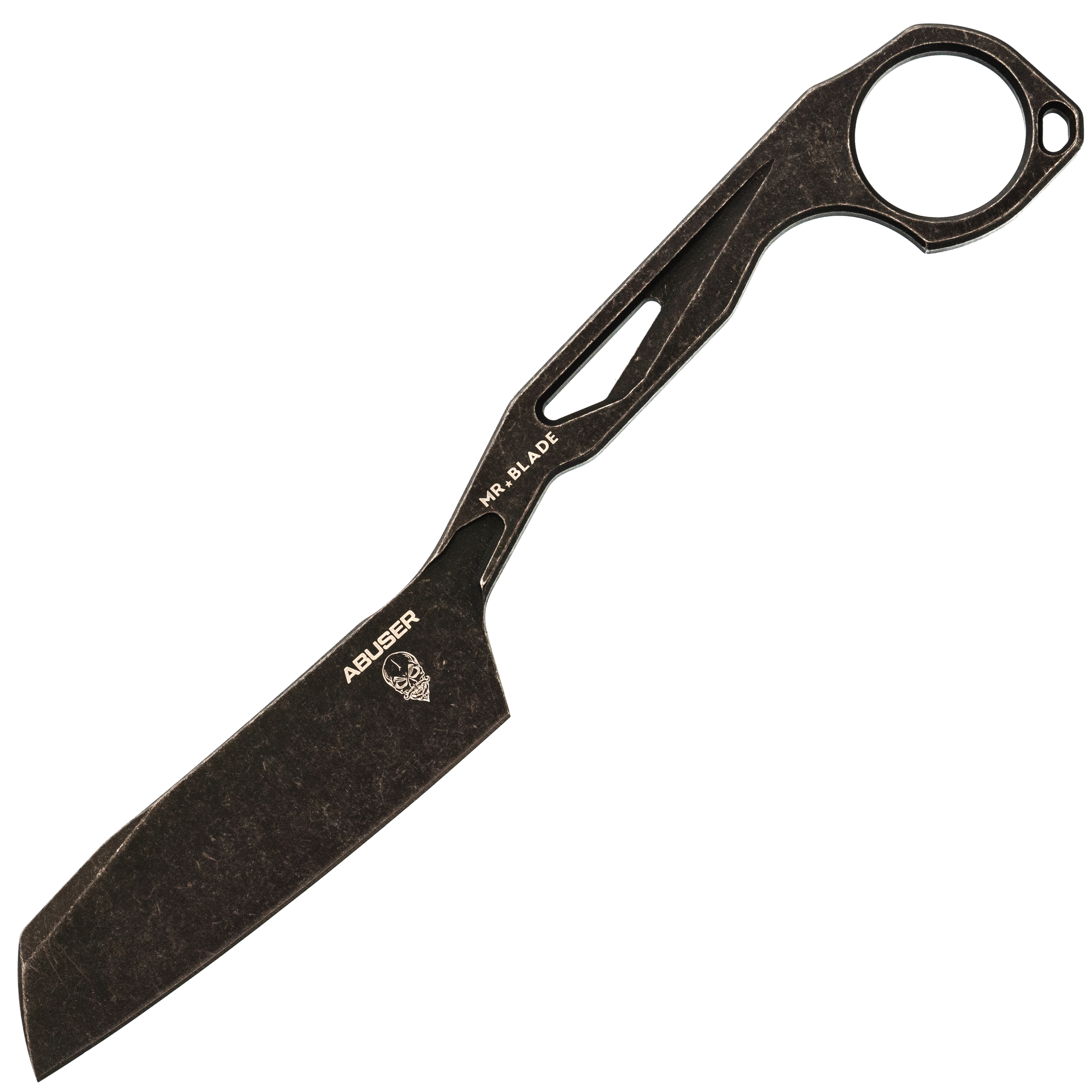 Скелетный нож Mr.Blade Abuser blackwash, сталь AUS-8
Скелетный нож Mr.Blade Abuser blackwash, сталь AUS-8