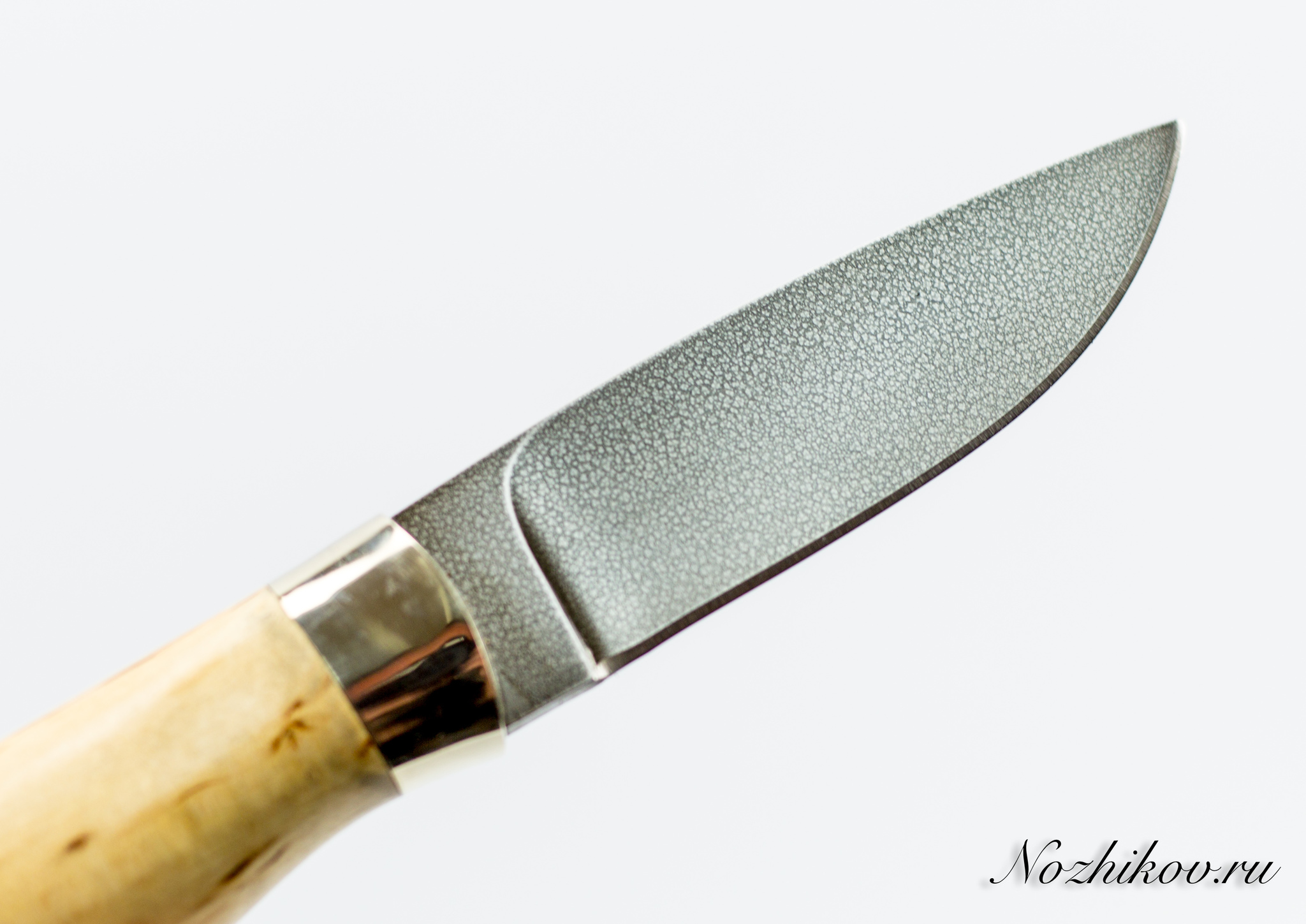 Нож МТ-61, сталь ХВ5, карельская береза от Ножиков