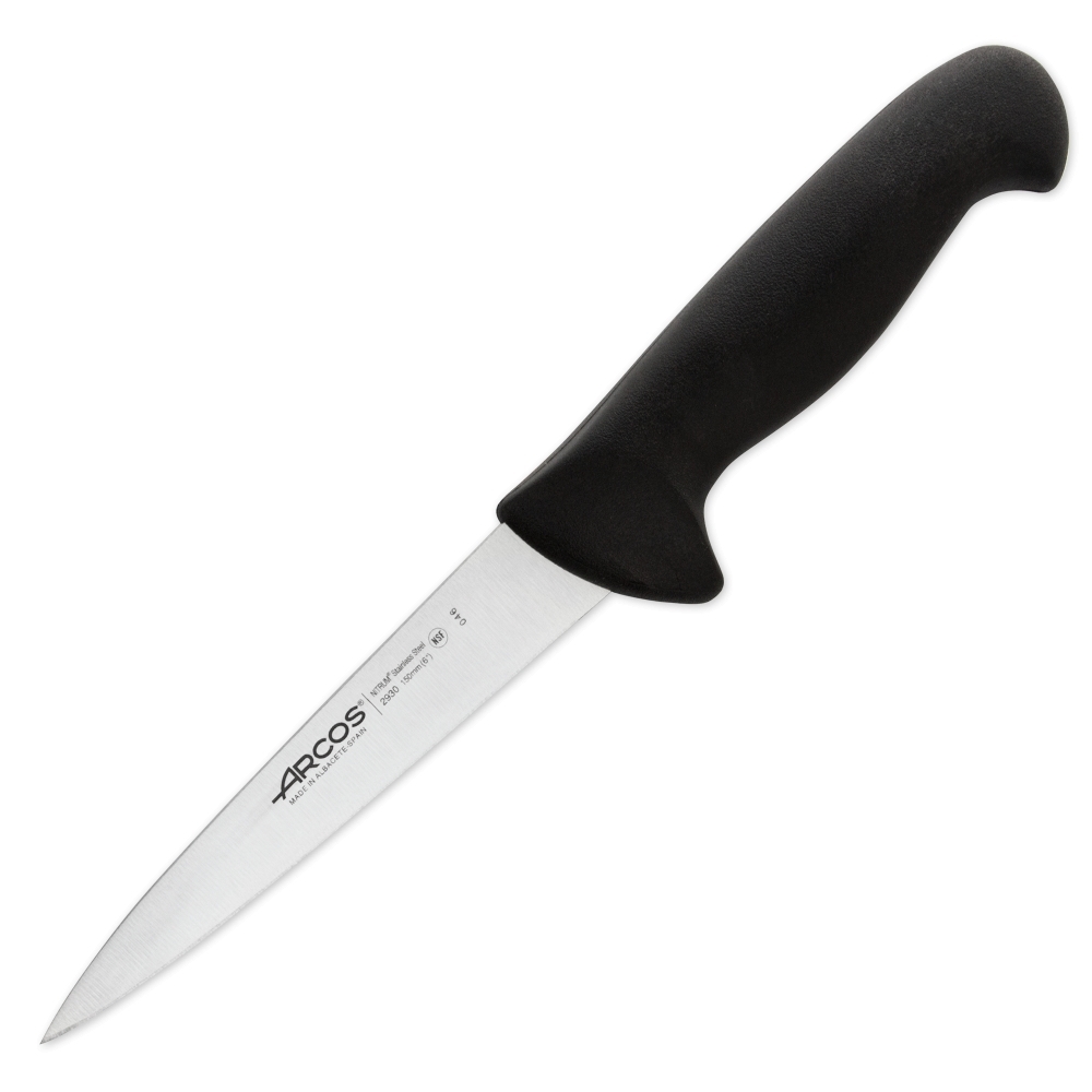 Нож для мяса 2900 293025, 150 мм, черный