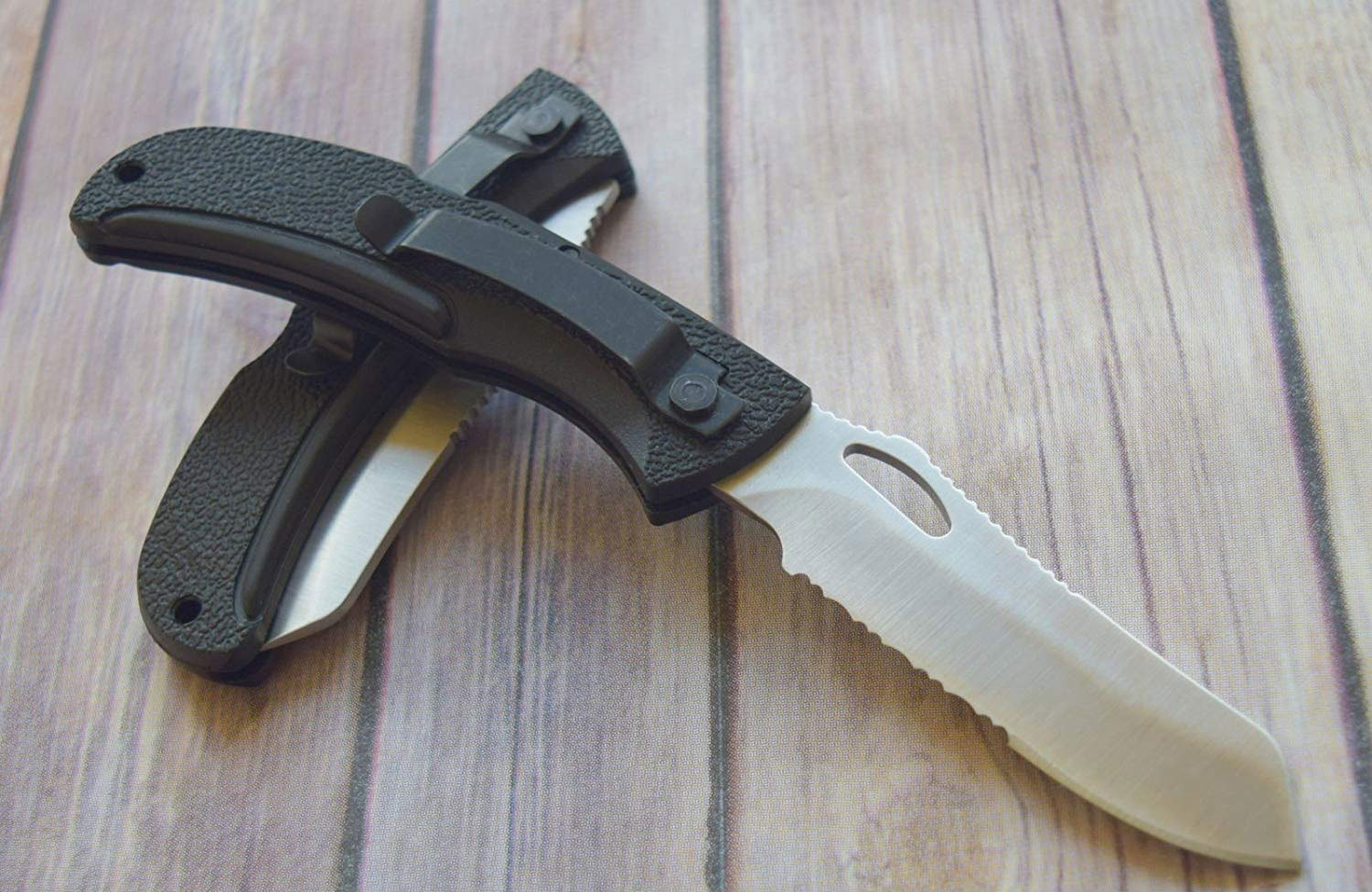 фото Складной нож gerber e-z out satin, сталь cpm-s30v, рукоять термопластик grn