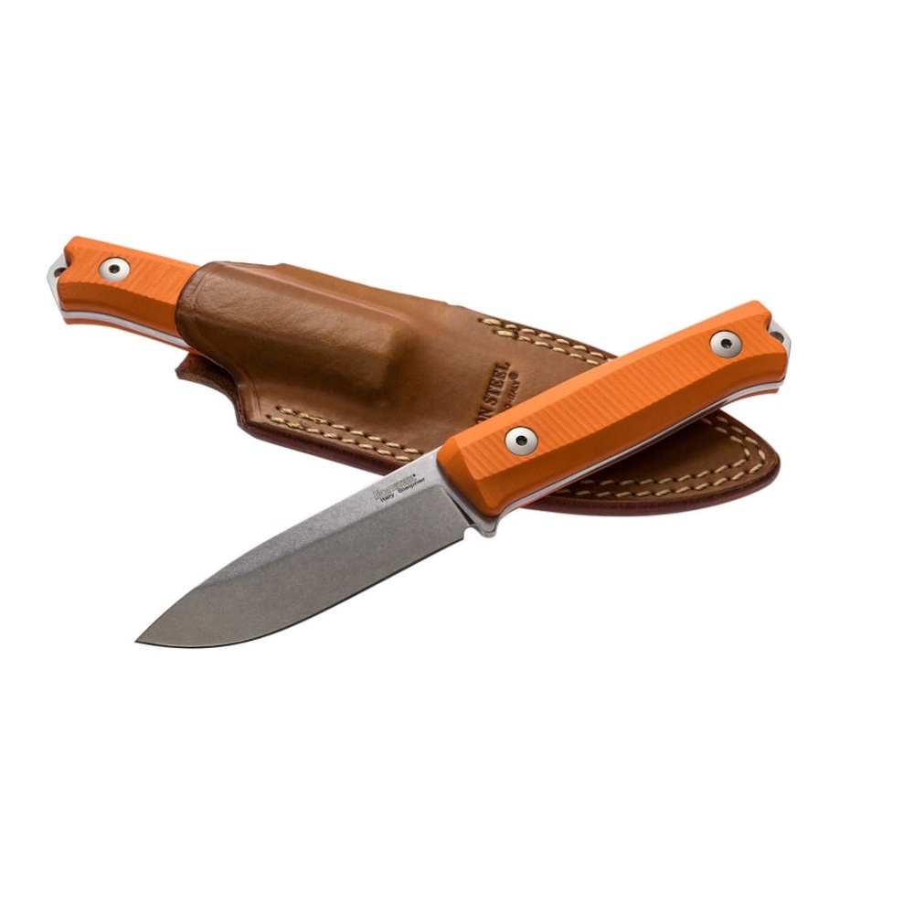 Нож с фиксированным клинком LionSteel Bushcraft-R, сталь Uddeholm Sleipner, рукоять микарта, оранжевый
Нож с фиксированным клинком LionSteel Bushcraft-R, сталь Uddeholm Sleipner, рукоять микарта, оранжевый