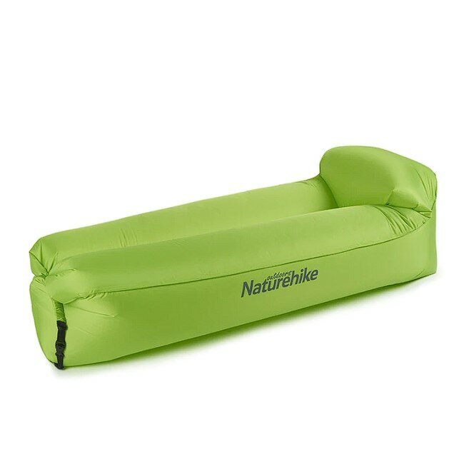 фото Диван надувной naturehike nh20fcd06 20fcd двухслойный с подушкой, зеленый