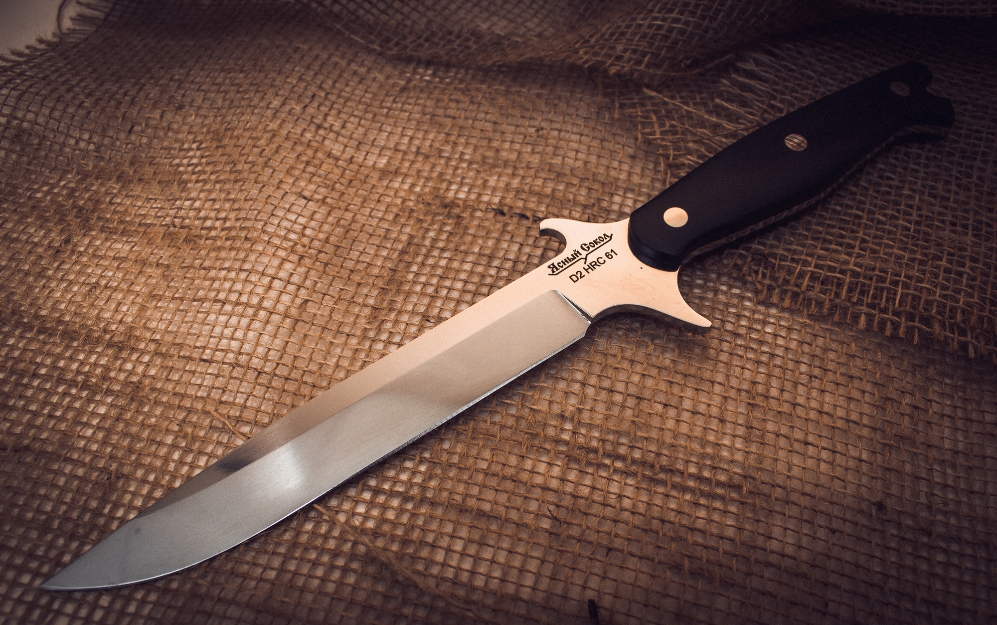 

Нож Финка Б13, сталь D2