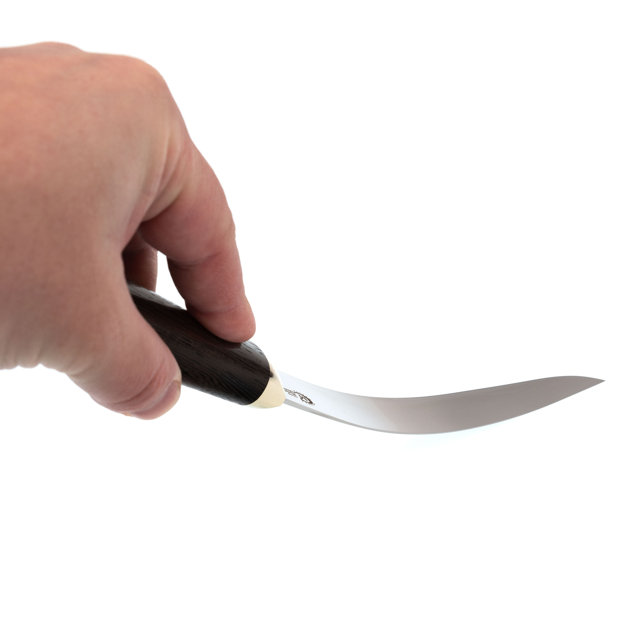 фото Нож филейный средний жадина, сталь 95х18, рукоять венге кузница семина