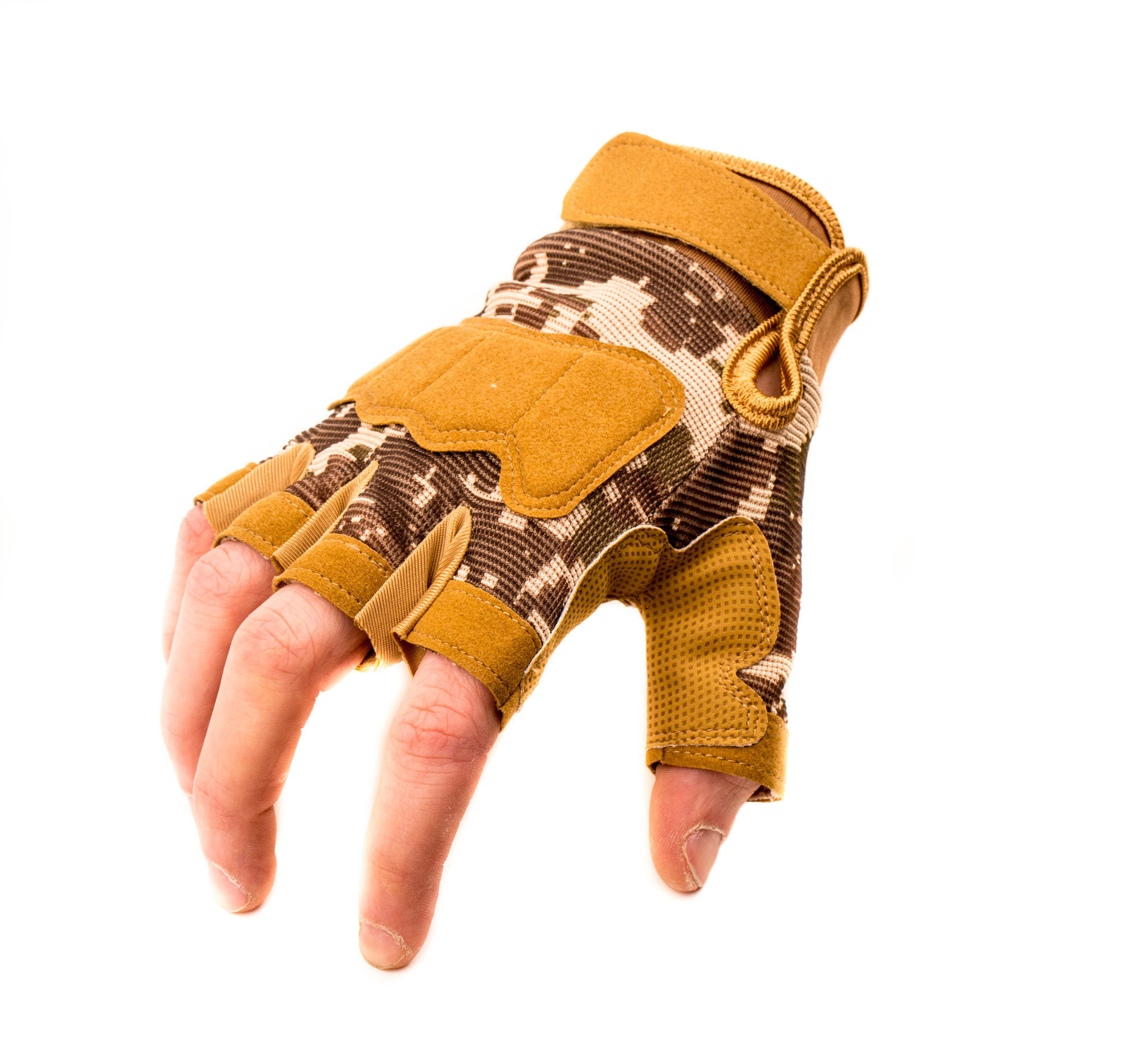 фото Тактические перчатки без пальцев safari, размер l china factory
