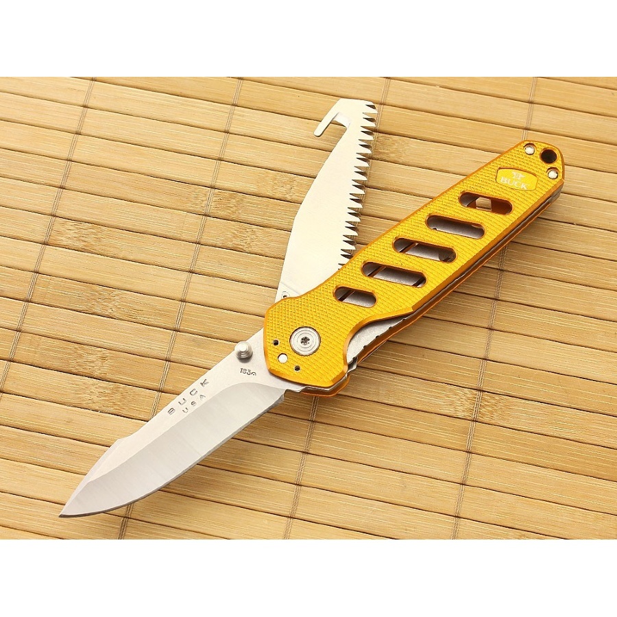 Нож складной Alpha Crosslock Folding Orange B0183ORS