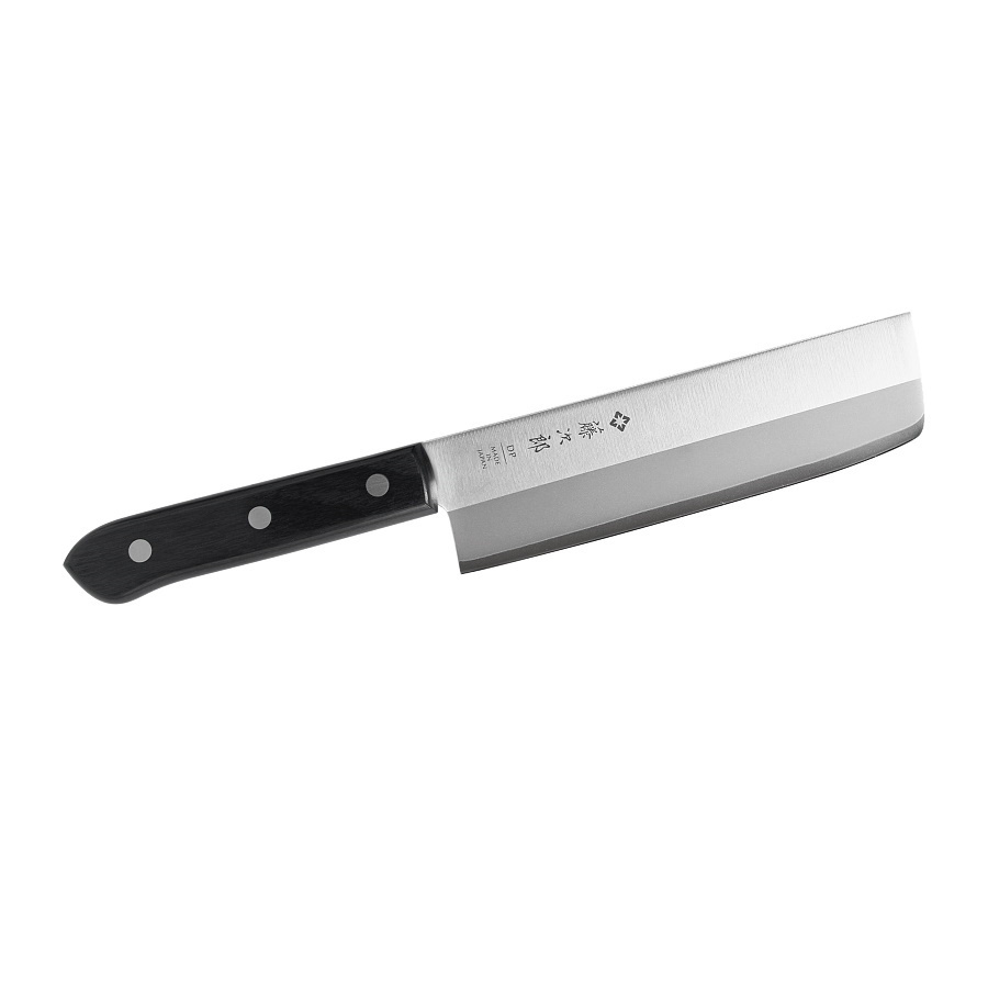 фото Кухонный нож для овощей накири, western knife, tojiro, f-310, сталь vg-10, в картонной коробке