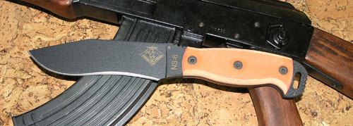Нож с фиксированным клинком Ontario "NS-6 ORANGE G10"