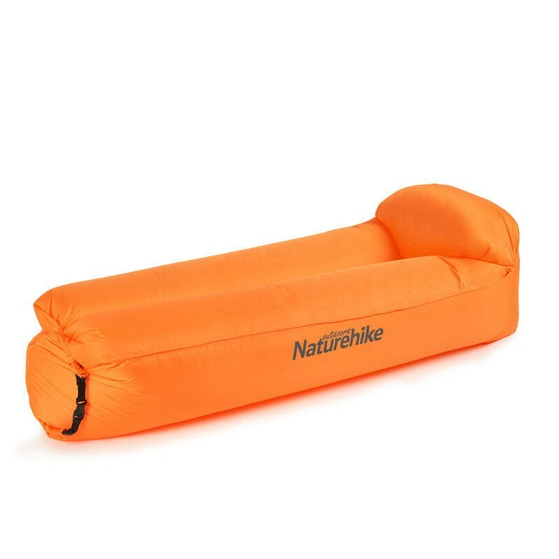 фото Диван надувной naturehike nh20fcd06 20fcd двухслойный с подушкой, оранжевый