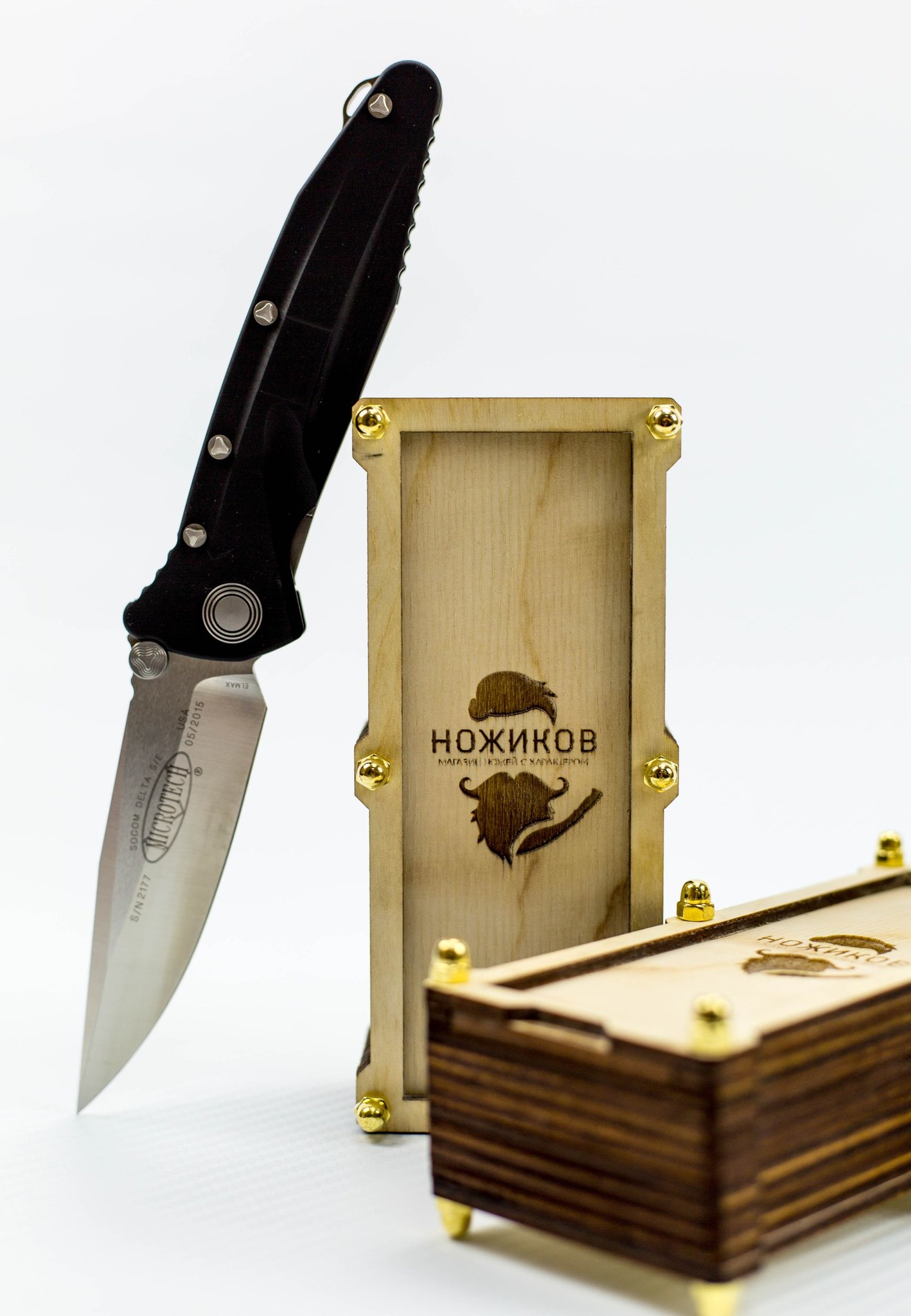 Подарочная коробка для складных ножей от Ножиков