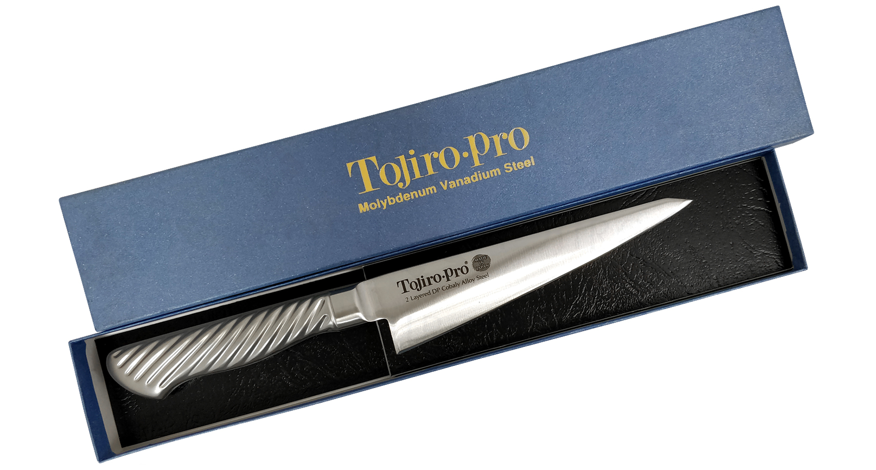 фото Обвалочный кухонный нож, pro, tojiro, f-885, сталь vg-10, в картонной коробке