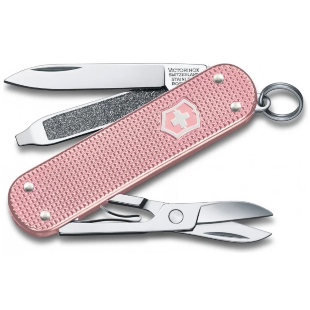 Нож перочинный Victorinox Alox Classic SD Colors, Cotton Candy, светло-розовый алюминий, 5 функций, 58 мм
Нож перочинный Victorinox Alox Classic SD Colors, Cotton Candy, светло-розовый алюминий, 5 функций, 58 мм