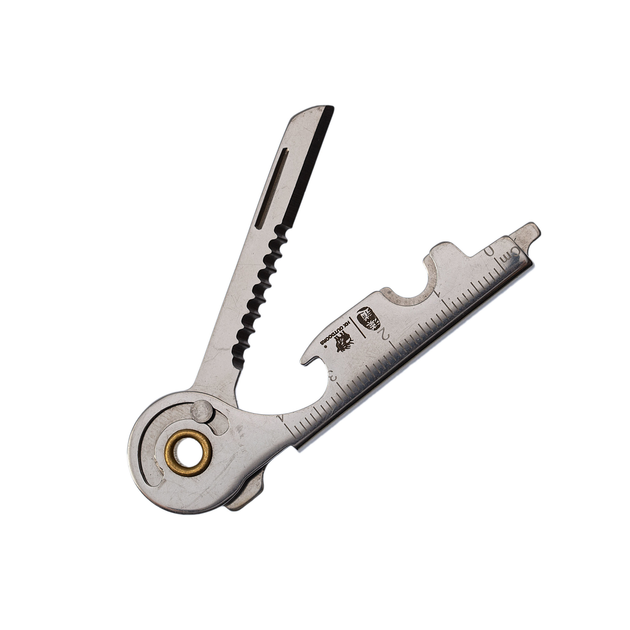 фото Складной нож-брелок hx outdoors ключ, 72 мм