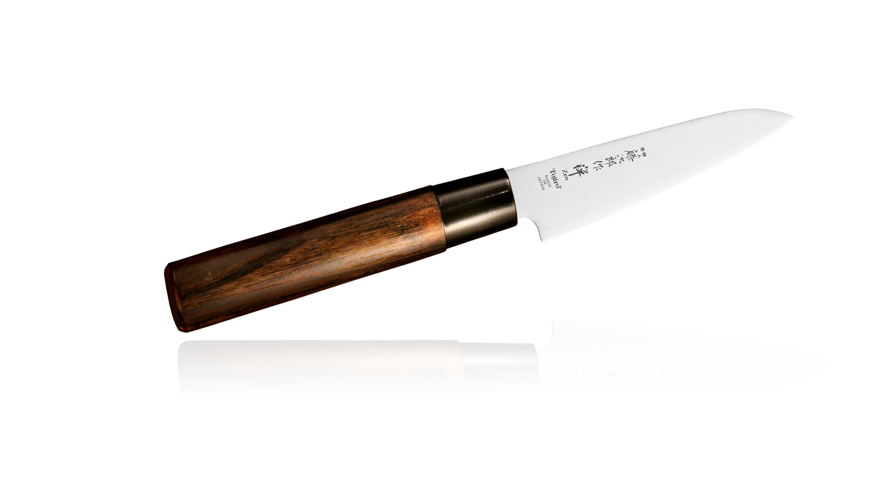 фото Нож универсальный zen, tojiro, fd-562, сталь vg-10, коричневый