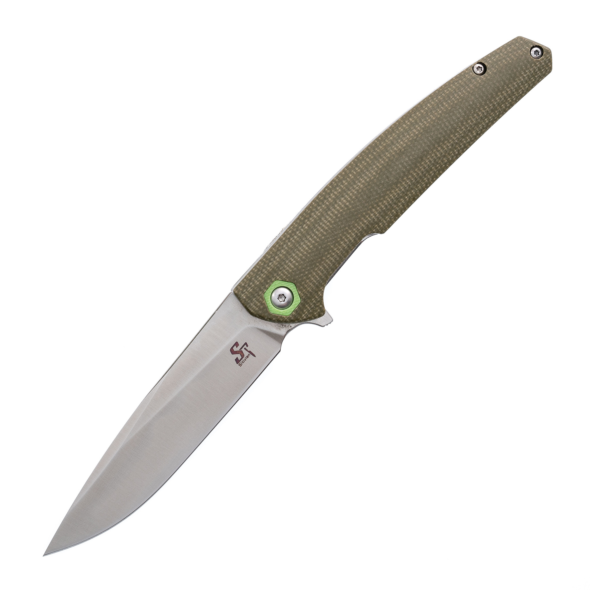 

Складной нож Sitivien ST302, зеленый