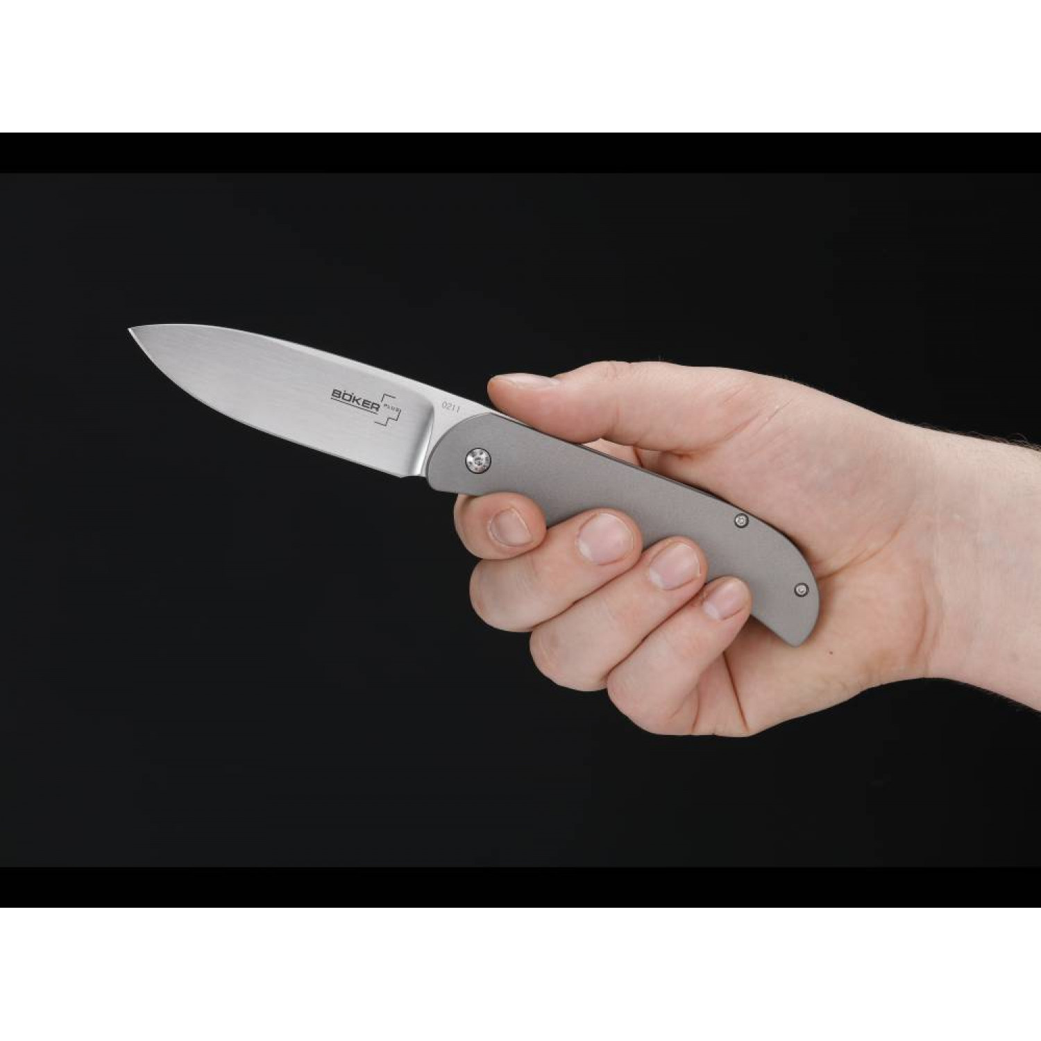 Нож складной Exskelibur I Titanium, CPM-S35VN Steel, Boker