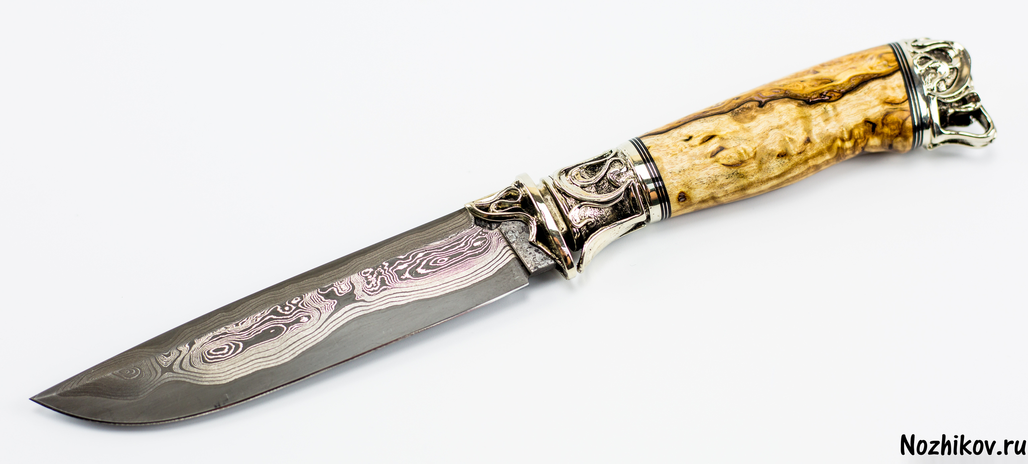Нож Подарочный №52 из Ламината с никелем, от Приказчикова