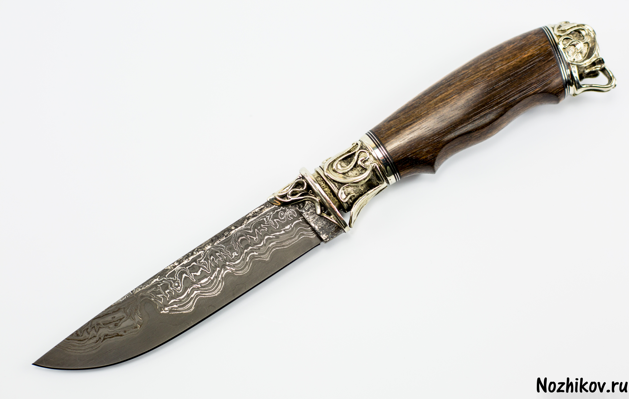 Нож Подарочный №52 из Ламината с никелем, 25,3 см от Приказчикова